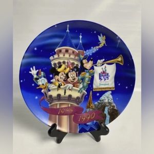 Disneyland, 35th Anniversary 1955-1990,  Disney Japan Collectors Plate